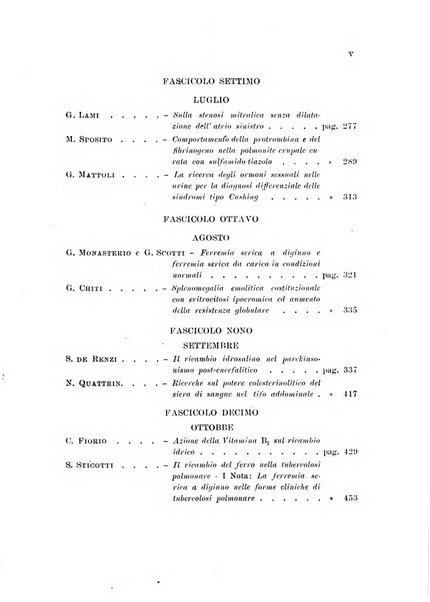 Rassegna di fisiopatologia clinica e terapeutica