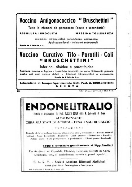 Rassegna di fisiopatologia clinica e terapeutica