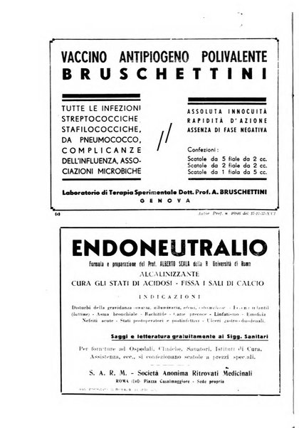 Rassegna di fisiopatologia clinica e terapeutica