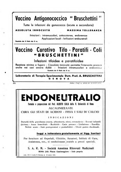 Rassegna di fisiopatologia clinica e terapeutica