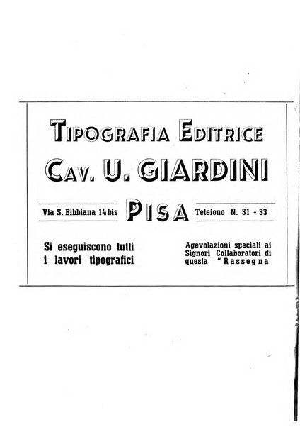 Rassegna di fisiopatologia clinica e terapeutica