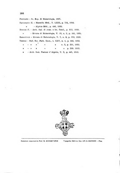 Rassegna di fisiopatologia clinica e terapeutica