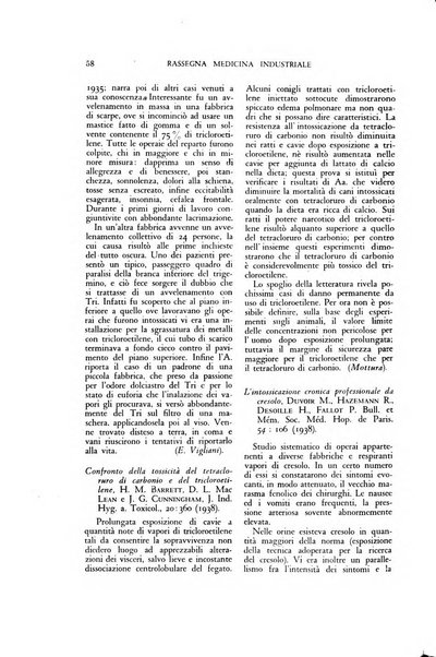 Rassegna di medicina industriale pubblicazione mensile dell'Ente nazionale di propaganda per la prevenzione infortuni