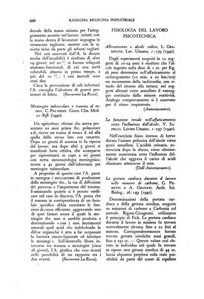 Rassegna di medicina industriale pubblicazione mensile dell'Ente nazionale di propaganda per la prevenzione infortuni