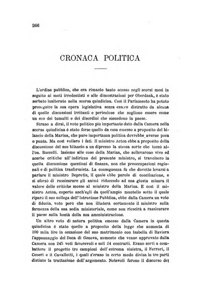 Rassegna di scienze sociali e politiche