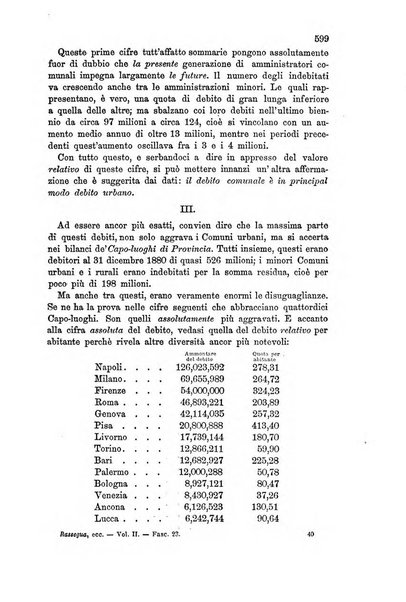 Rassegna di scienze sociali e politiche