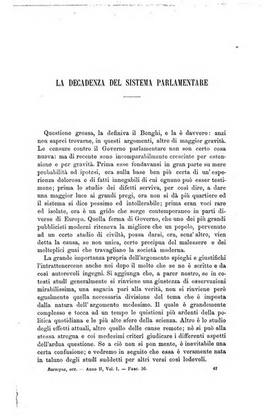 Rassegna di scienze sociali e politiche