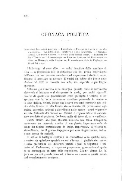 Rassegna di scienze sociali e politiche