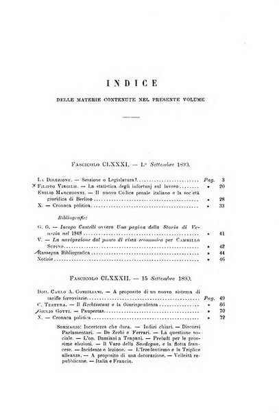 Rassegna di scienze sociali e politiche