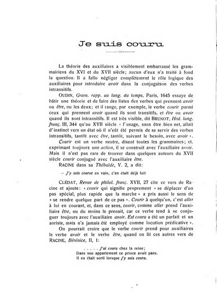 Rassegna di studi francesi organo trimestrale della Sezione pugliese dell'Union intellectuelle franco-italienne di Parigi