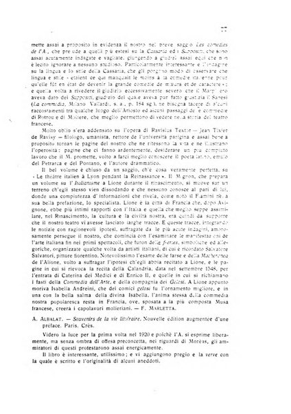 Rassegna di studi francesi organo trimestrale della Sezione pugliese dell'Union intellectuelle franco-italienne di Parigi