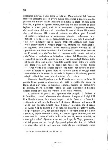 Rassegna di studi francesi organo trimestrale della Sezione pugliese dell'Union intellectuelle franco-italienne di Parigi