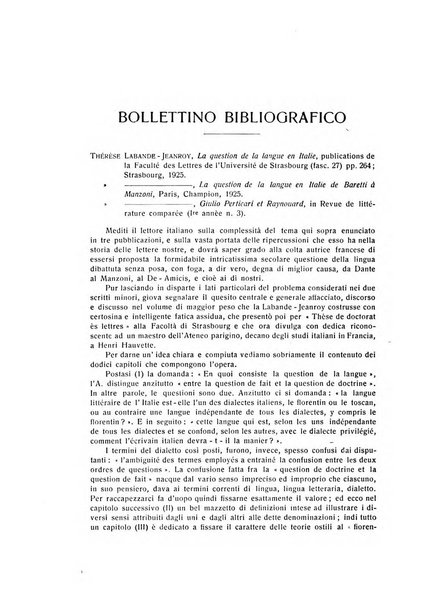 Rassegna di studi francesi organo trimestrale della Sezione pugliese dell'Union intellectuelle franco-italienne di Parigi