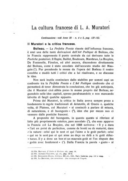 Rassegna di studi francesi organo trimestrale della Sezione pugliese dell'Union intellectuelle franco-italienne di Parigi