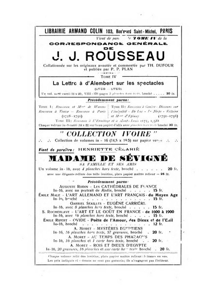 Rassegna di studi francesi organo trimestrale della Sezione pugliese dell'Union intellectuelle franco-italienne di Parigi