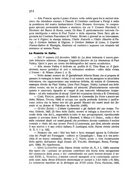 Rassegna di studi francesi organo trimestrale della Sezione pugliese dell'Union intellectuelle franco-italienne di Parigi