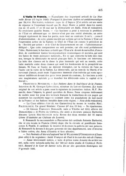 Rassegna di studi francesi organo trimestrale della Sezione pugliese dell'Union intellectuelle franco-italienne di Parigi