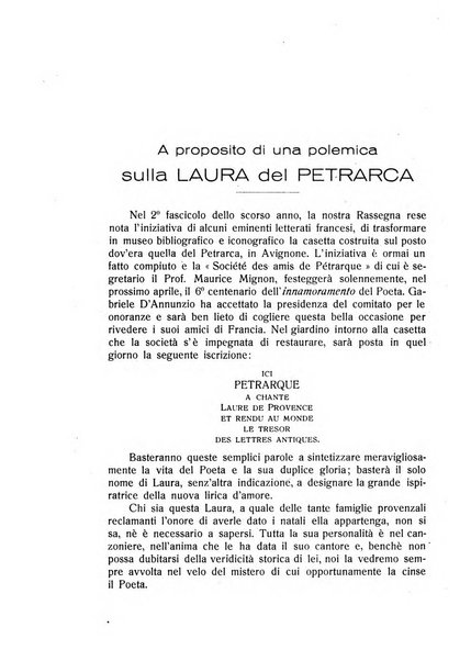 Rassegna di studi francesi organo trimestrale della Sezione pugliese dell'Union intellectuelle franco-italienne di Parigi