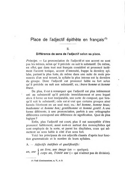 Rassegna di studi francesi organo trimestrale della Sezione pugliese dell'Union intellectuelle franco-italienne di Parigi