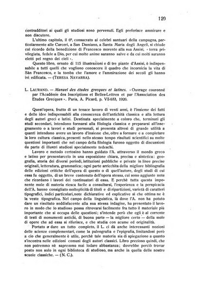 Rassegna di studi francesi organo trimestrale della Sezione pugliese dell'Union intellectuelle franco-italienne di Parigi