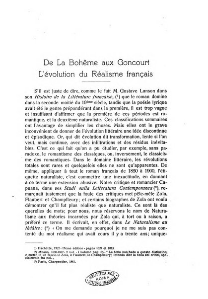 Rassegna di studi francesi organo trimestrale della Sezione pugliese dell'Union intellectuelle franco-italienne di Parigi