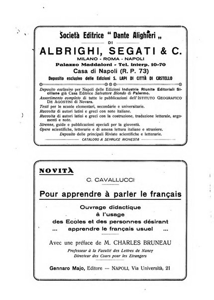 Rassegna di studi francesi organo trimestrale della Sezione pugliese dell'Union intellectuelle franco-italienne di Parigi