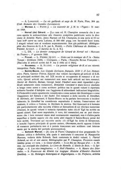 Rassegna di studi francesi organo trimestrale della Sezione pugliese dell'Union intellectuelle franco-italienne di Parigi