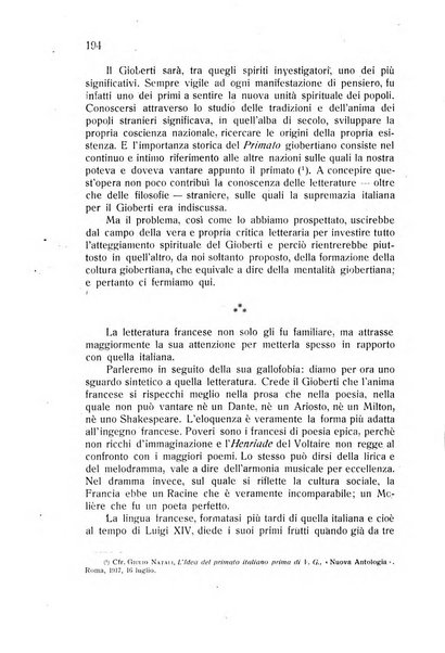 Rassegna di studi francesi organo trimestrale della Sezione pugliese dell'Union intellectuelle franco-italienne di Parigi