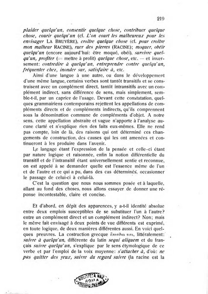 Rassegna di studi francesi organo trimestrale della Sezione pugliese dell'Union intellectuelle franco-italienne di Parigi