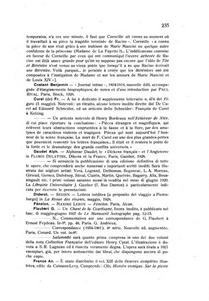 Rassegna di studi francesi organo trimestrale della Sezione pugliese dell'Union intellectuelle franco-italienne di Parigi