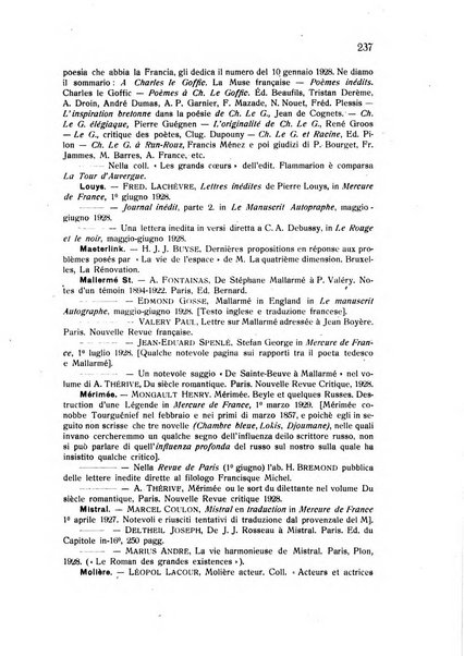 Rassegna di studi francesi organo trimestrale della Sezione pugliese dell'Union intellectuelle franco-italienne di Parigi