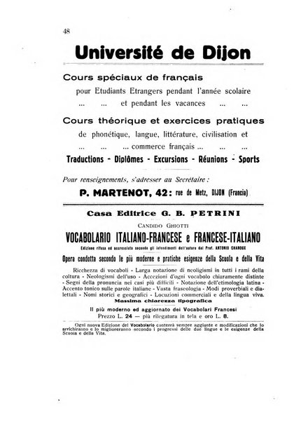 Rassegna di studi francesi organo trimestrale della Sezione pugliese dell'Union intellectuelle franco-italienne di Parigi