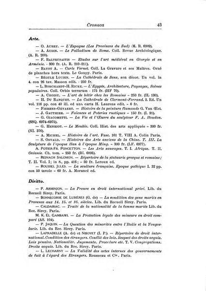 Rassegna di studi francesi organo trimestrale della Sezione pugliese dell'Union intellectuelle franco-italienne di Parigi