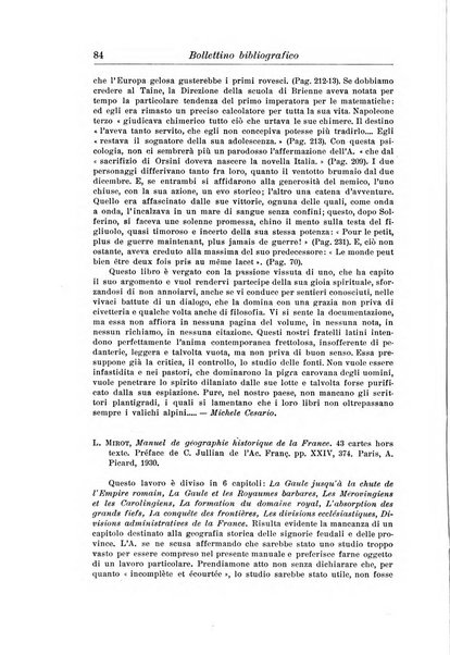 Rassegna di studi francesi organo trimestrale della Sezione pugliese dell'Union intellectuelle franco-italienne di Parigi