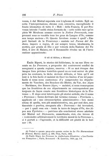 Rassegna di studi francesi organo trimestrale della Sezione pugliese dell'Union intellectuelle franco-italienne di Parigi