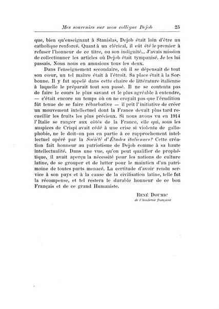 Rassegna di studi francesi organo trimestrale della Sezione pugliese dell'Union intellectuelle franco-italienne di Parigi