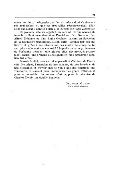 Rassegna di studi francesi organo trimestrale della Sezione pugliese dell'Union intellectuelle franco-italienne di Parigi