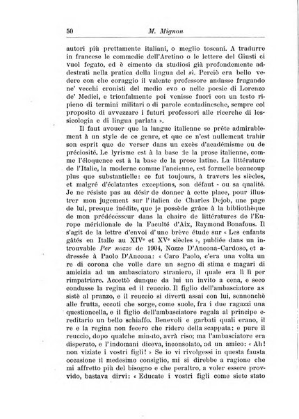 Rassegna di studi francesi organo trimestrale della Sezione pugliese dell'Union intellectuelle franco-italienne di Parigi