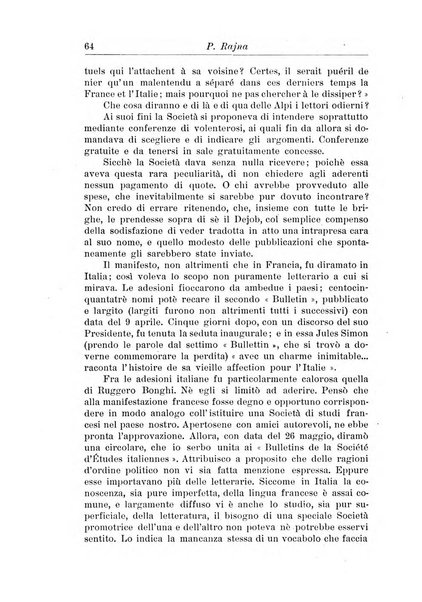 Rassegna di studi francesi organo trimestrale della Sezione pugliese dell'Union intellectuelle franco-italienne di Parigi