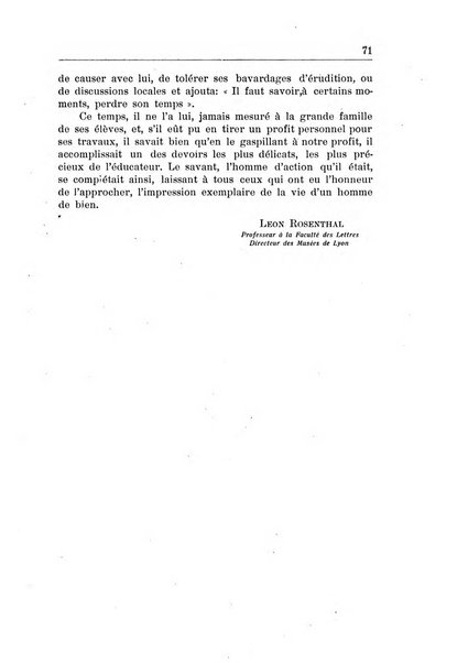 Rassegna di studi francesi organo trimestrale della Sezione pugliese dell'Union intellectuelle franco-italienne di Parigi