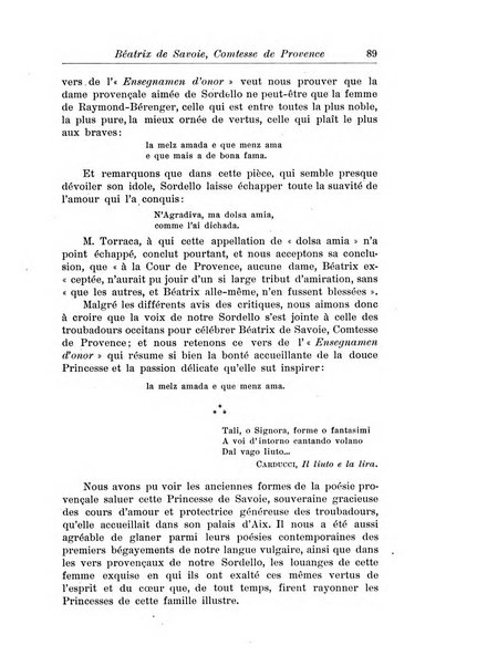 Rassegna di studi francesi organo trimestrale della Sezione pugliese dell'Union intellectuelle franco-italienne di Parigi