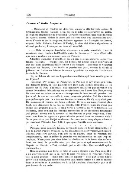 Rassegna di studi francesi organo trimestrale della Sezione pugliese dell'Union intellectuelle franco-italienne di Parigi