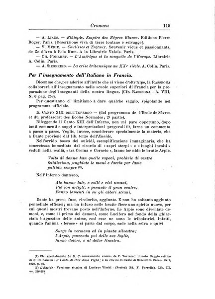 Rassegna di studi francesi organo trimestrale della Sezione pugliese dell'Union intellectuelle franco-italienne di Parigi