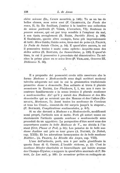 Rassegna di studi francesi organo trimestrale della Sezione pugliese dell'Union intellectuelle franco-italienne di Parigi