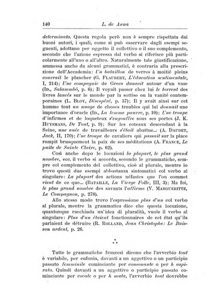 Rassegna di studi francesi organo trimestrale della Sezione pugliese dell'Union intellectuelle franco-italienne di Parigi