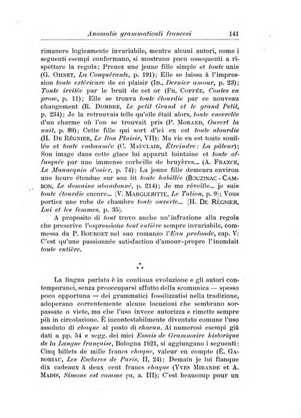 Rassegna di studi francesi organo trimestrale della Sezione pugliese dell'Union intellectuelle franco-italienne di Parigi