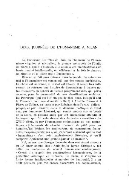 Rassegna di studi francesi organo trimestrale della Sezione pugliese dell'Union intellectuelle franco-italienne di Parigi