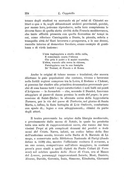 Rassegna di studi francesi organo trimestrale della Sezione pugliese dell'Union intellectuelle franco-italienne di Parigi