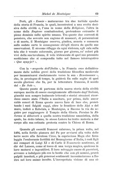 Rassegna di studi francesi organo trimestrale della Sezione pugliese dell'Union intellectuelle franco-italienne di Parigi