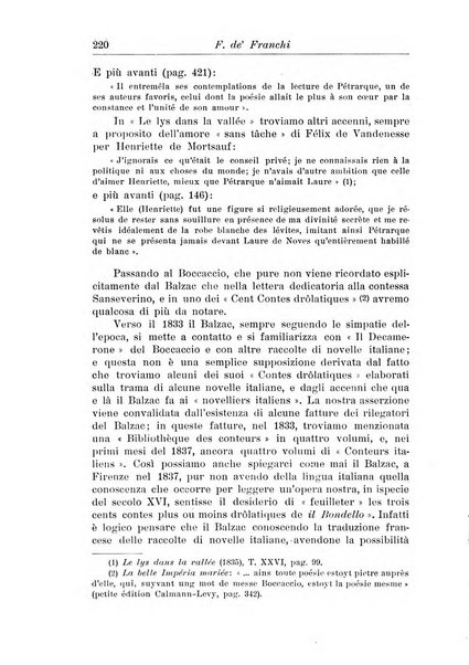 Rassegna di studi francesi organo trimestrale della Sezione pugliese dell'Union intellectuelle franco-italienne di Parigi